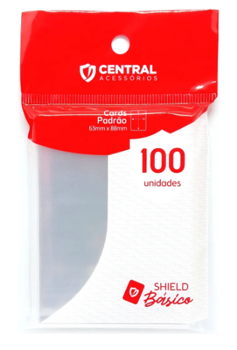 Central Shield Básico 100 Sleeves 65x90mm 