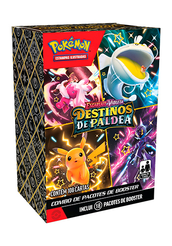 (PT-BR) Combo de Pacotes - Escarlate e Violeta - Destinos de Paldea