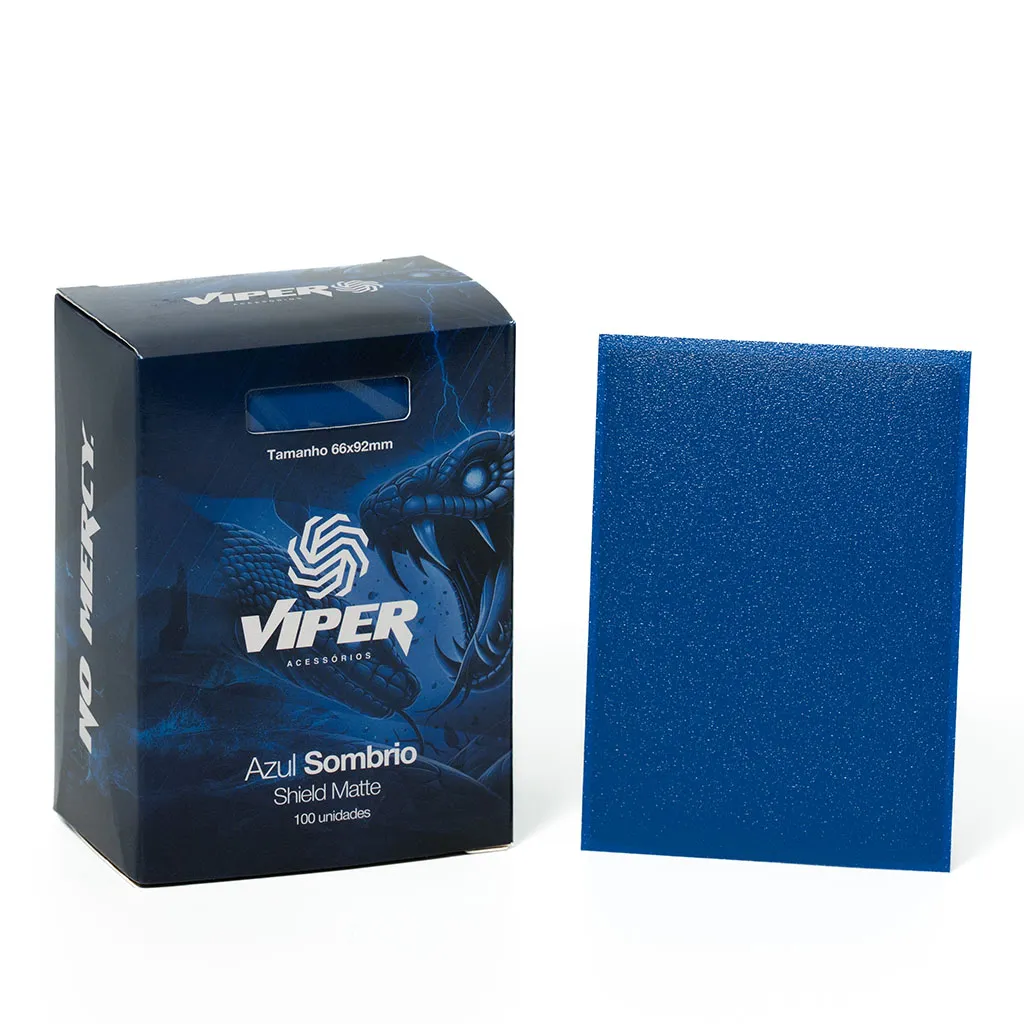 Shield Matte Viper Azul Sombrio 66x92mm