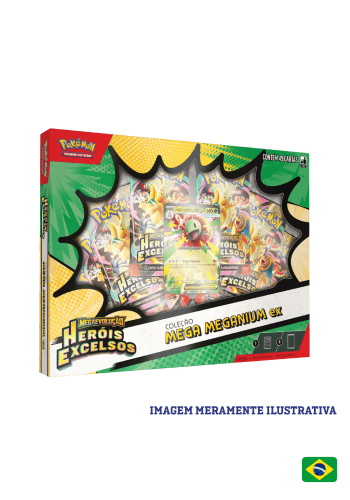 (PT-BR) Box Coleção - Heróis Excelsos - Mega Meganium