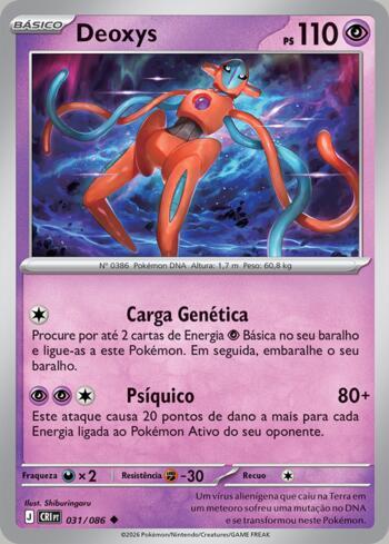 Deoxys (031/086) REVERSE FOIL