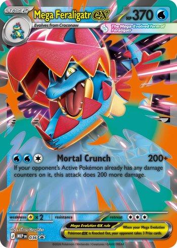 Mega Feraligatr ex (036/∞)