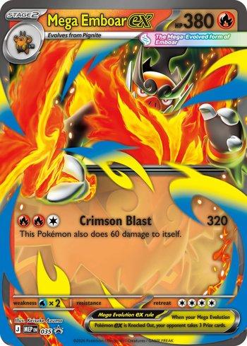 Mega Emboar ex (035/∞)