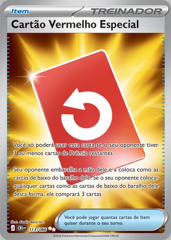 Cartão Vermelho Especial (113/086)