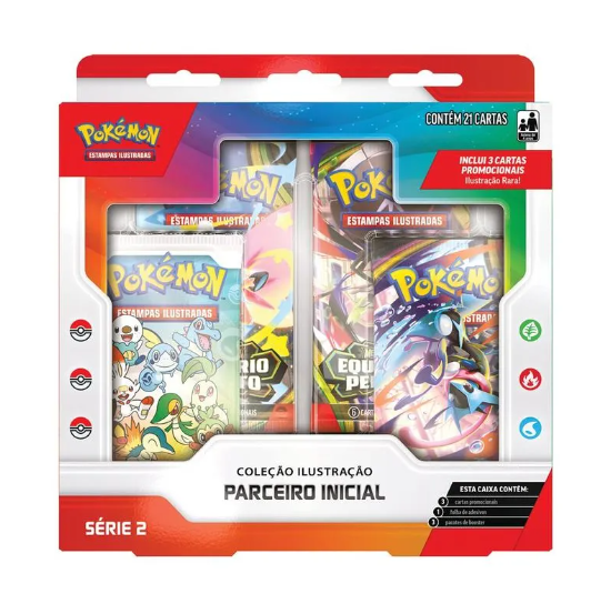 (PT-BR) Box Coleção Ilustração Parceiro Inicial - Series 2