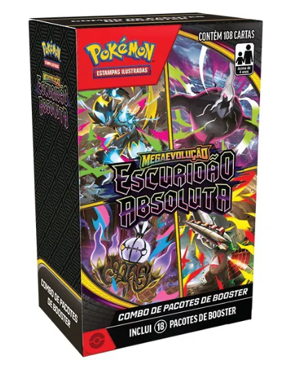 (PT-BR) Combo de Pacotes - Megaevolução 5 - Escuridão Absoluta