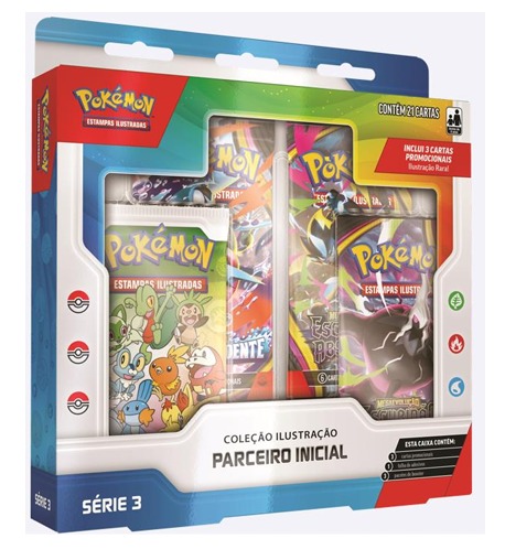 (PT-BR) Box Coleção Ilustração Parceiro Inicial - Series 3
