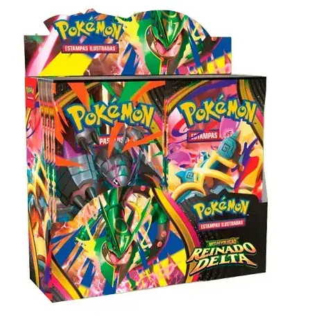 (PT-BR) Box Display Pokémon ME06 Reinado Delta